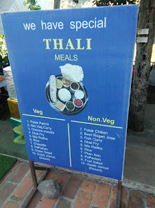 A Indian restaurant on Mekong River side in Luang Prabang.