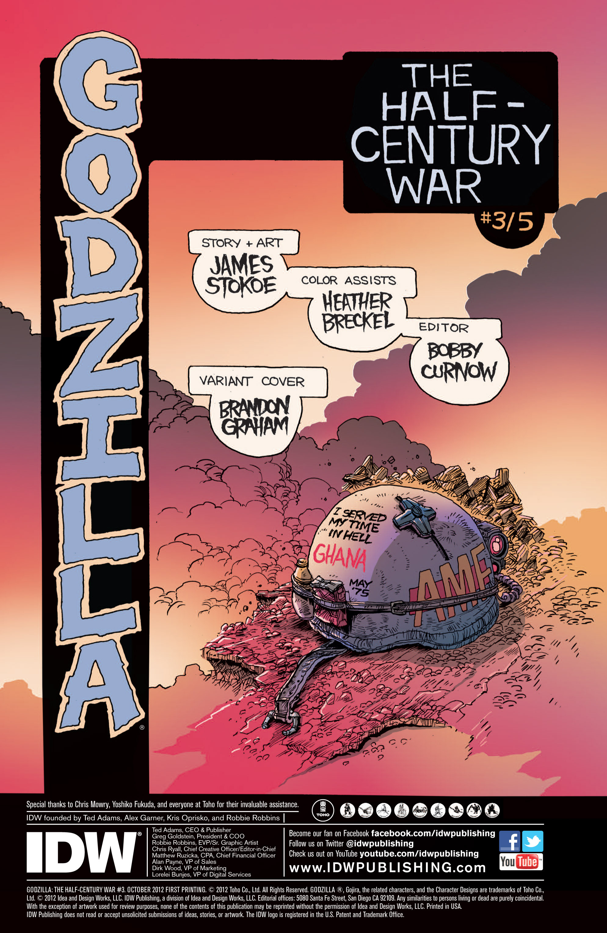 Read online Godzilla: The Half-Century War comic -  Issue #3 - 2