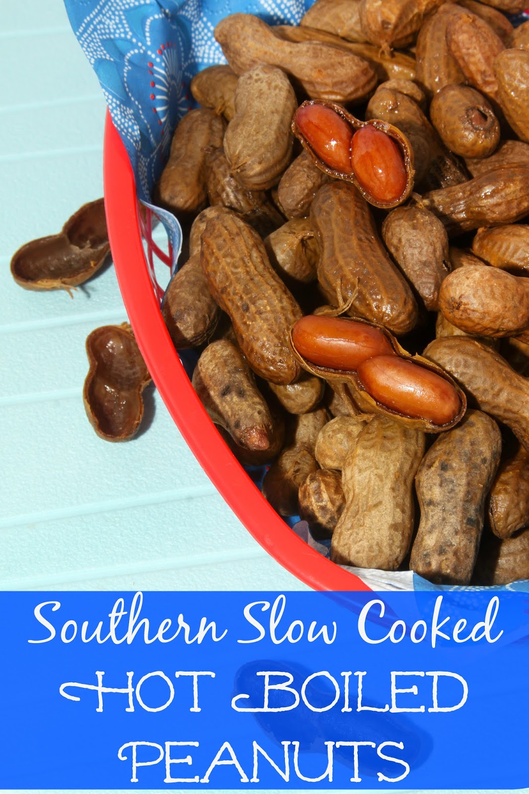 For the Love of Food Southern Slow Cooked Hot Boiled Peanuts