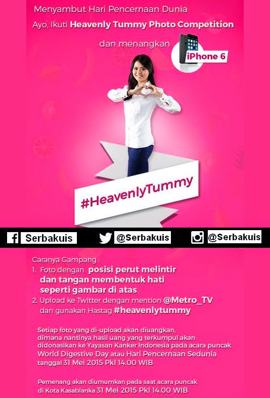 Heavenly Tummy Photo Competition Berhadiah iPhone 6 Heavenly Tummy Photo Competition Berhadiah iPhone 6