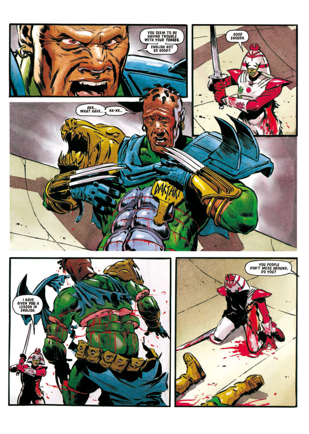 Read online Judge Dredd: The Complete Case Files comic -  Issue # TPB 22 - 132