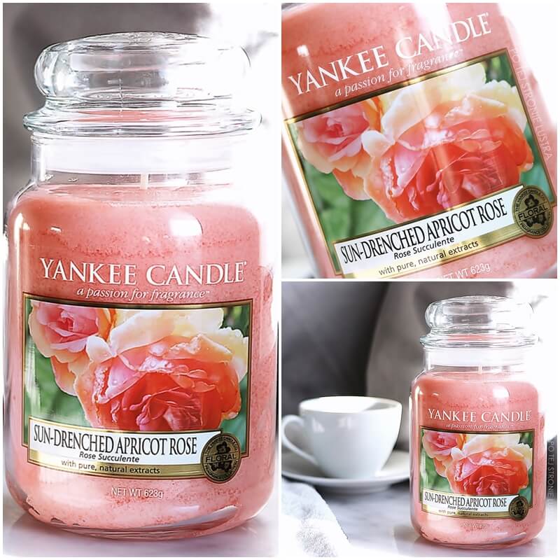yankee candle sun-drenched apricot rose