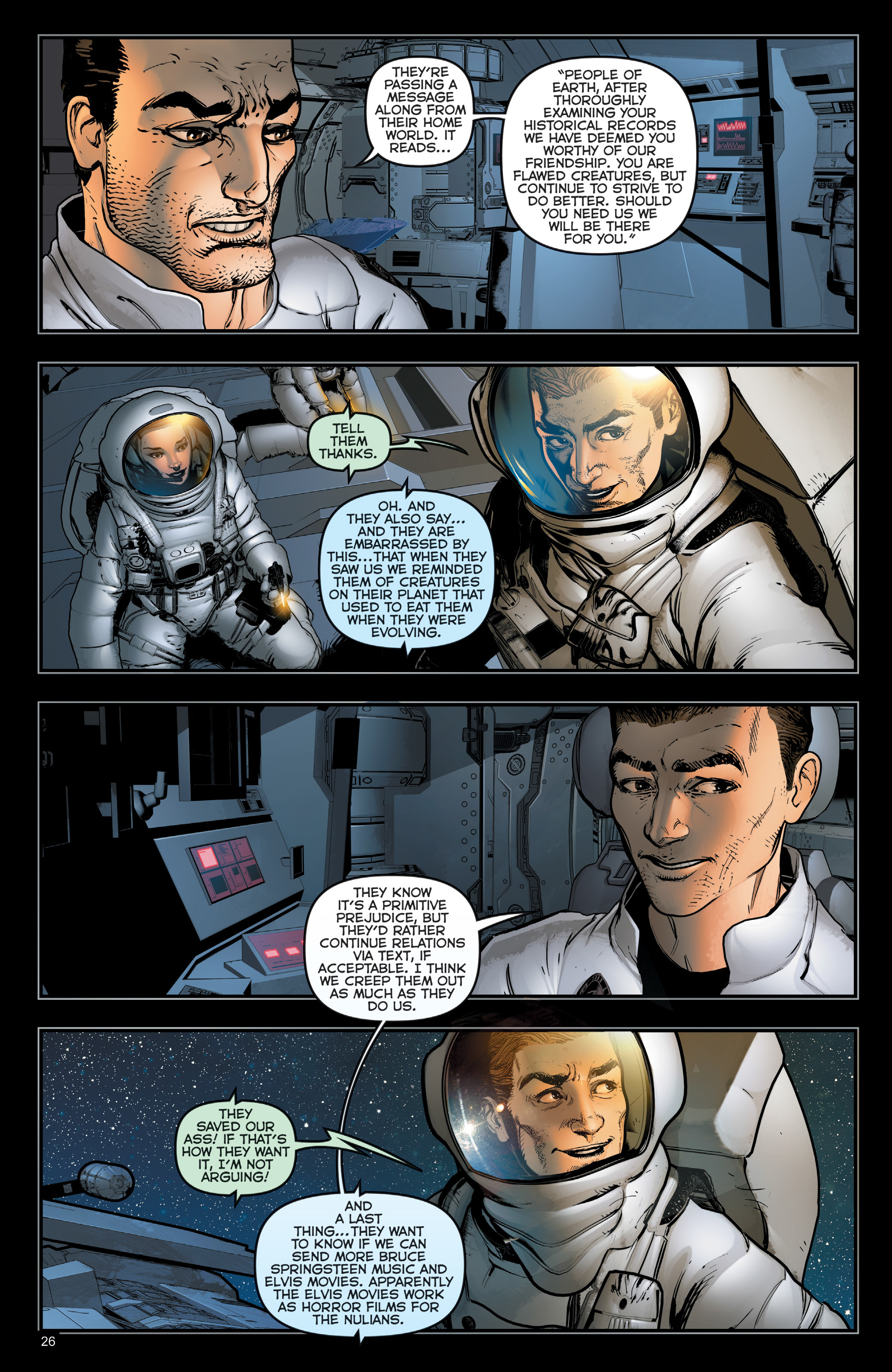 Read online Faster than Light comic -  Issue #5 - 28