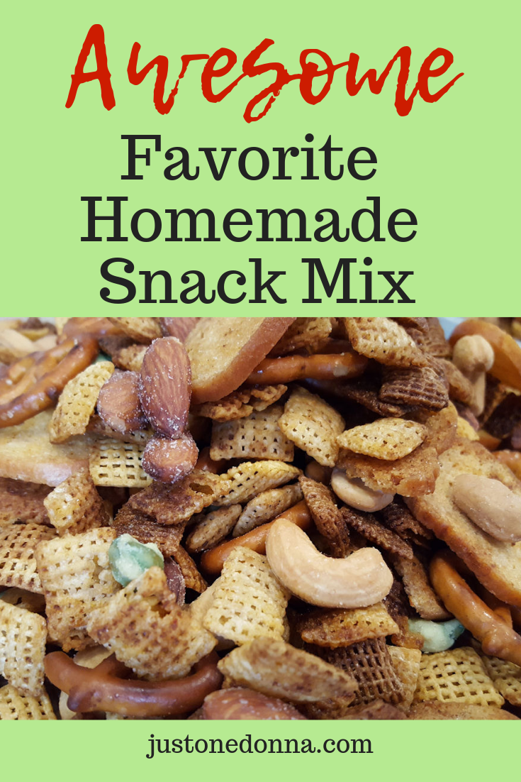 My Favorite Homemade Snack Mix