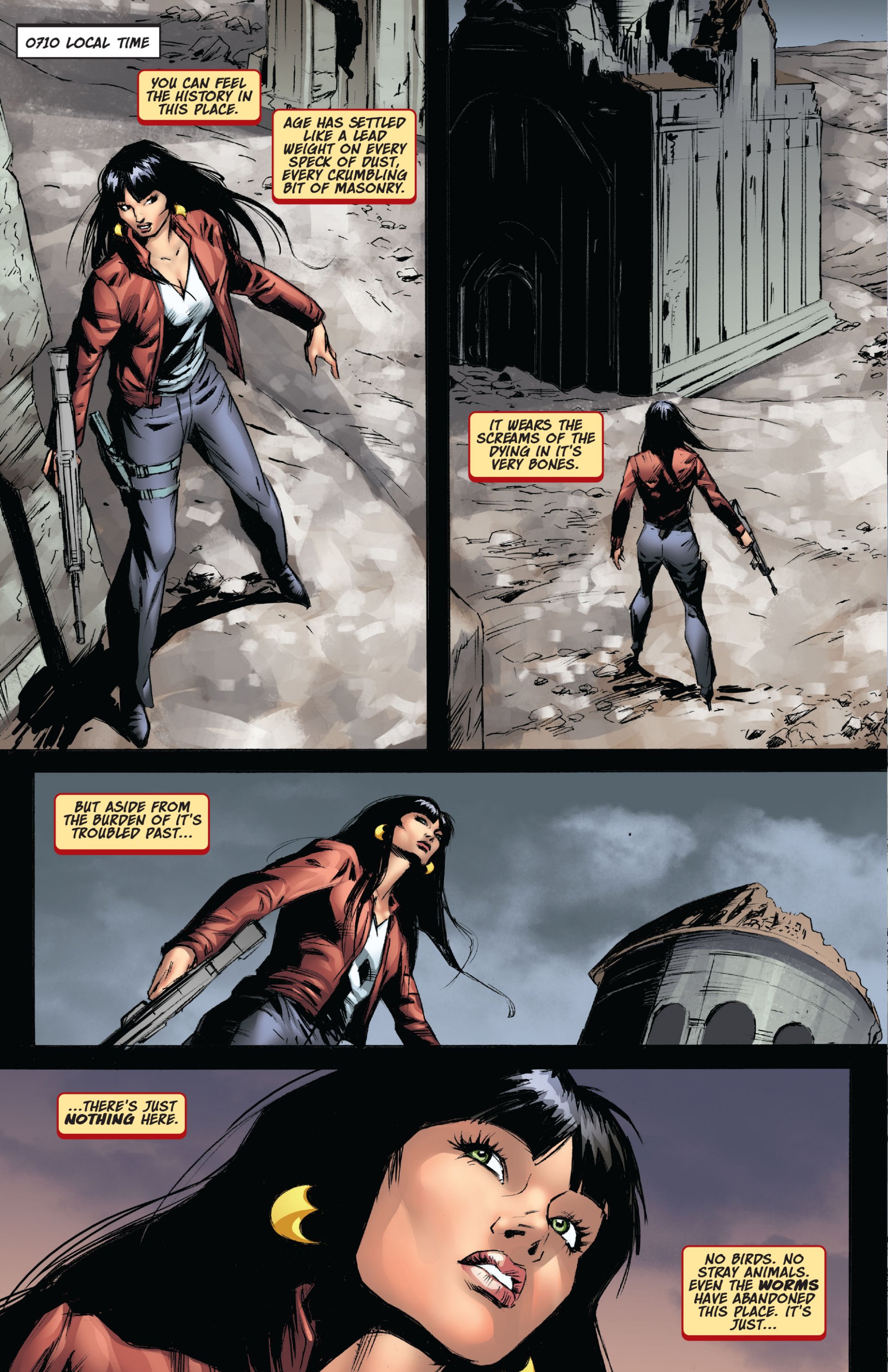 Read online Vampirella (2010) comic -  Issue #13 - 23