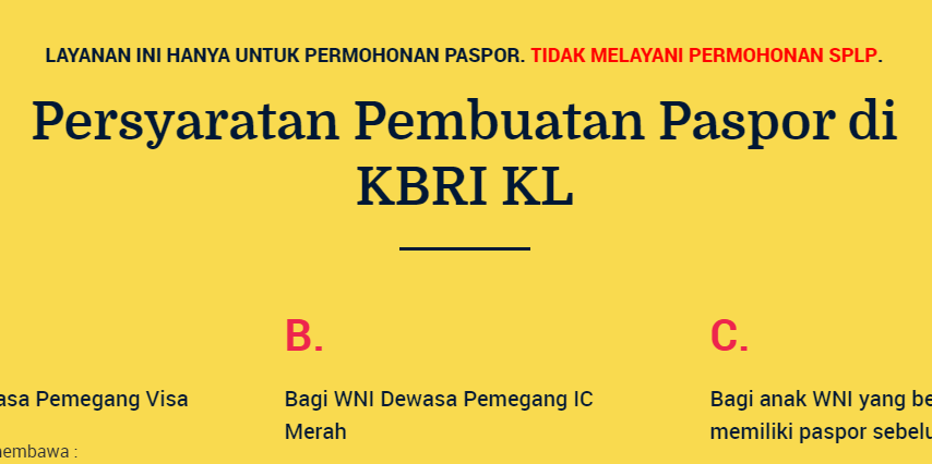 Antrian splp online kbri kl