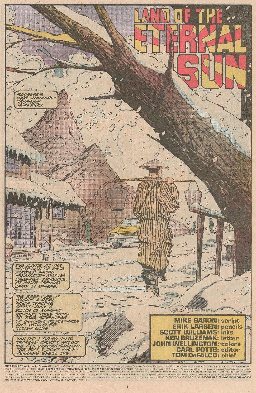 Read online The Punisher (1987) comic -  Issue #24 - Land of the Eternal Sun - 2