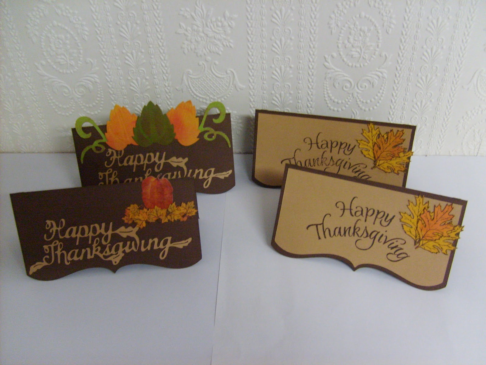 Tools of a Croping Queen Table setting place cards