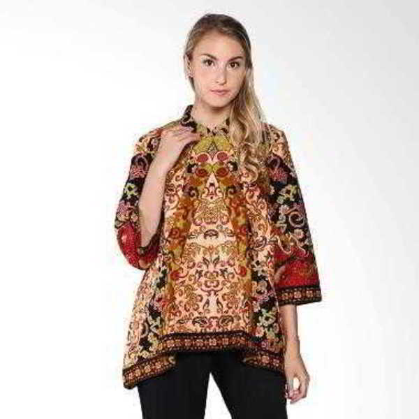  Model  Baju Batik  Untuk  Orang  Gemuk  Agar  Terlihat  Langsing 