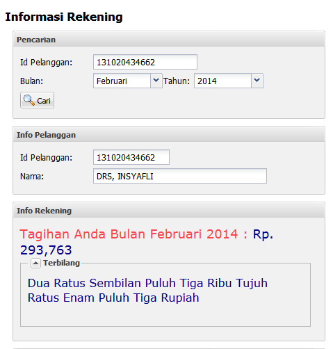 pln cek tagihan listrik pln cek tagihan listrik