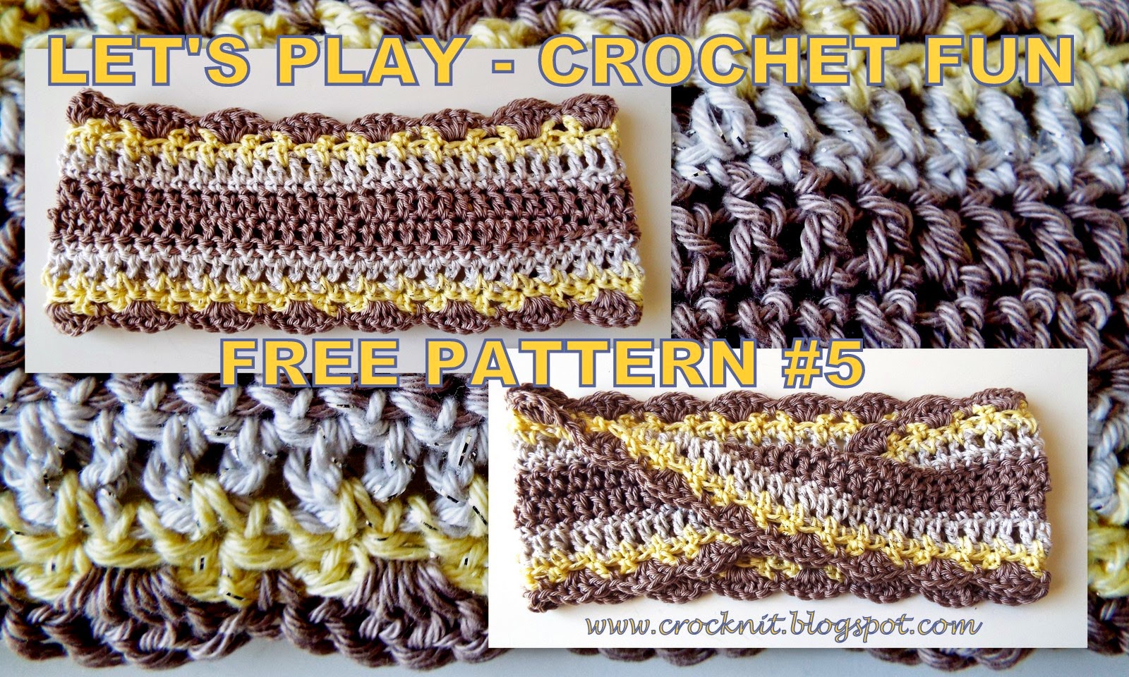 free pattern crochet mobius headband