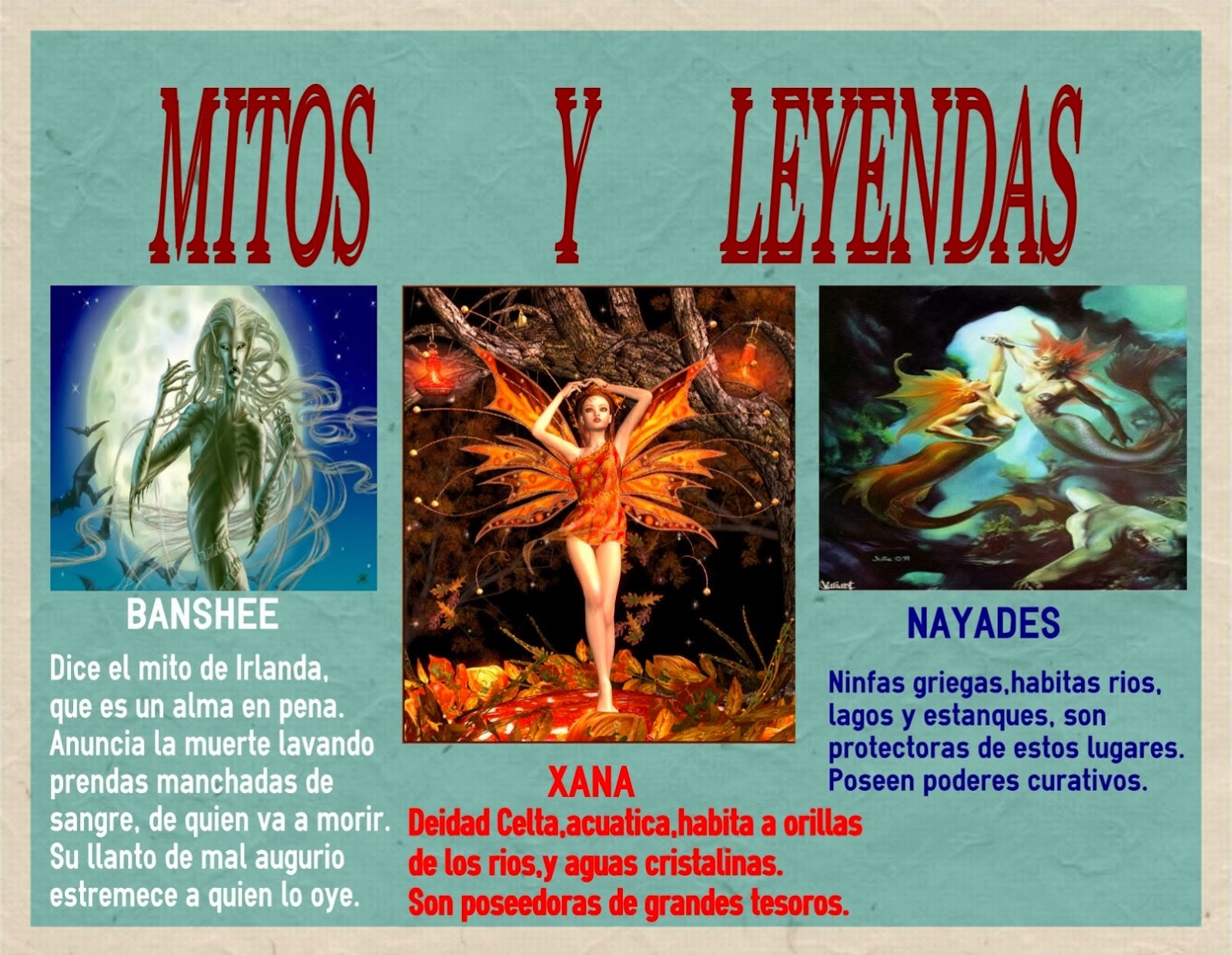 Los Mitos Y Leyendas Mas Populares