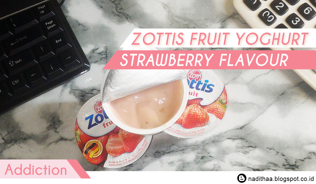 Naditha Zottis Fruit Yoghurt Strawberry Flavour