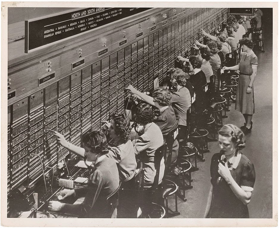 20 Vintage Photos of Women Telephone Operators at Work ~ Vintage Everyday