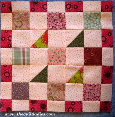 Quilt Ladies 52 Weeks of Quilt Pattern Blocks, Week 33 Church Window Quilt Pattern