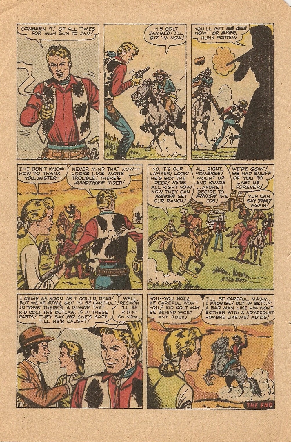 Read online Kid Colt Outlaw comic -  Issue #153 - 8