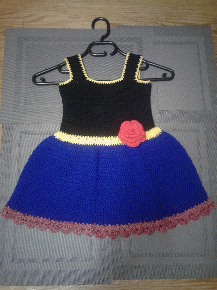 Miles Crochet Creation Emily crochet dress