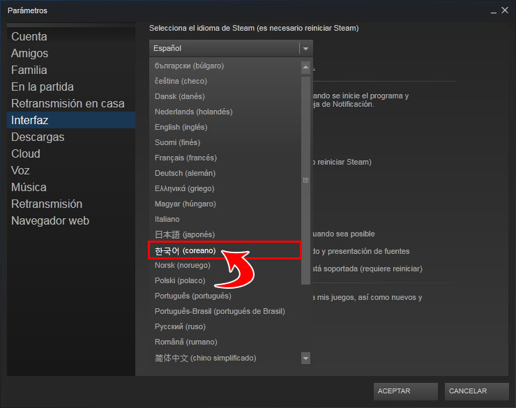 Como cambiar el idioma a tu DOTA 2 (Guía Completa) DotA Allstars