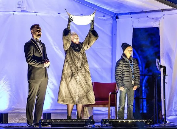 Queen Margrethe attends opening ceremony of Aarhus as European Capital of Culture 2017 in Aarhus