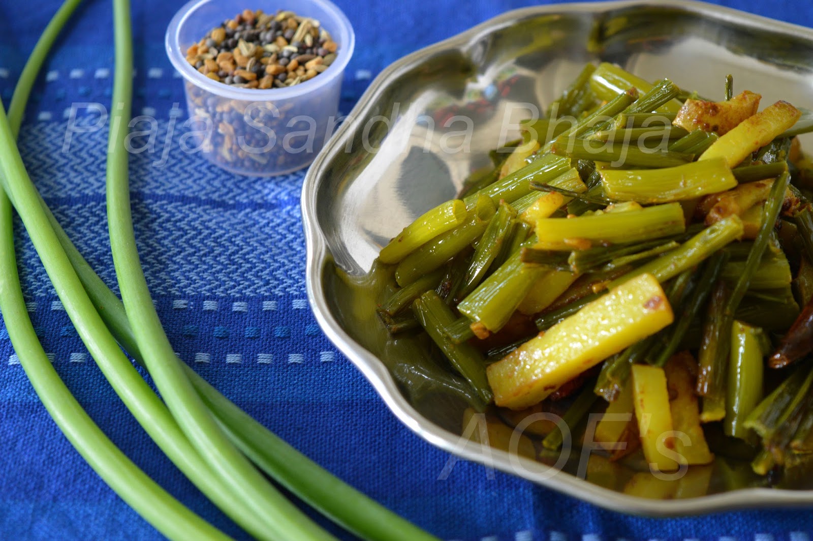 Oriyarasoi The cosmopolitan Odia's Kitchen ! Piaja Sandha Bhaja