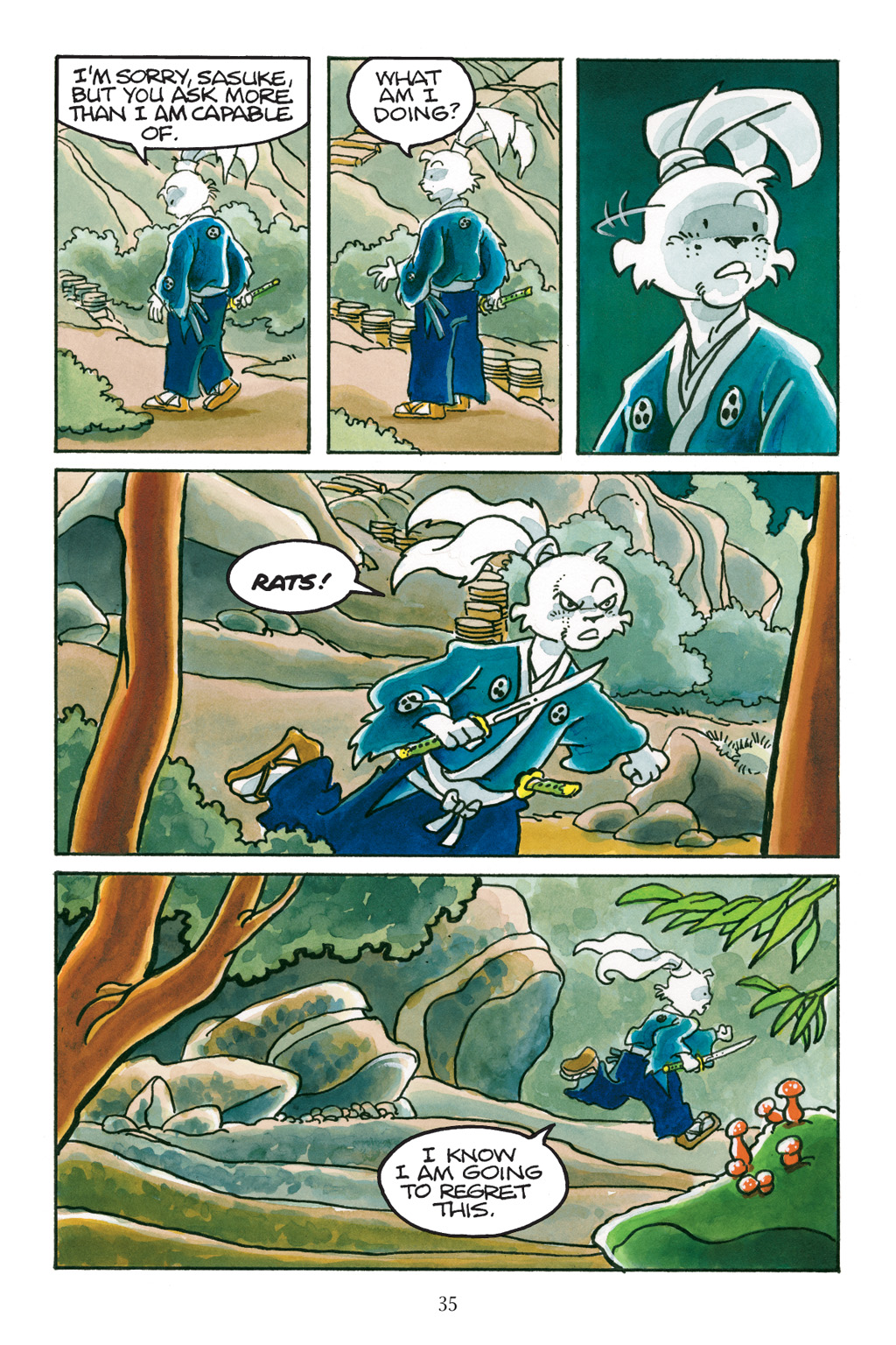 Read online Usagi Yojimbo: Yokai comic -  Issue # Full - 34