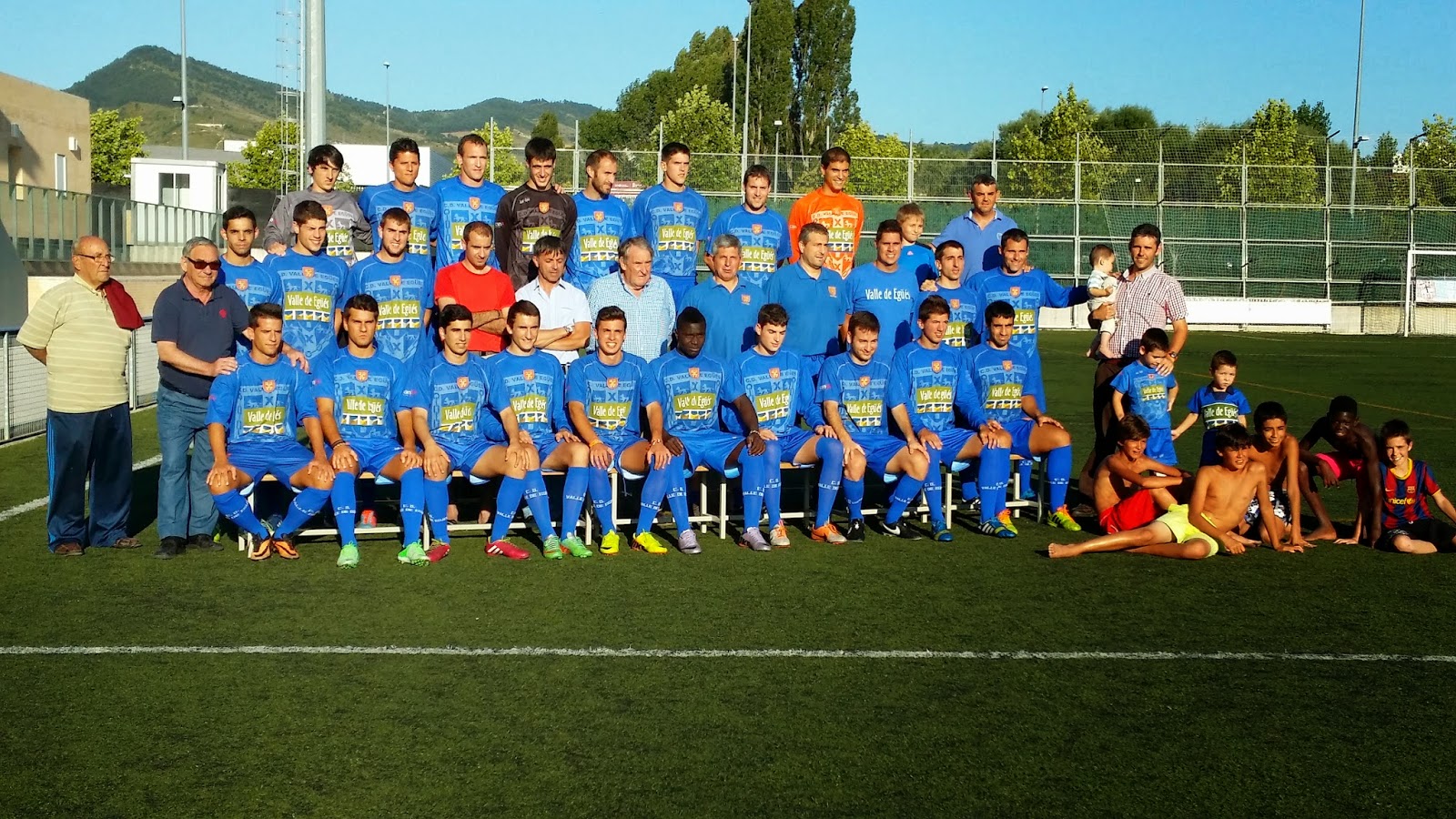 Valle de Egüés Futbol Presentación Temp 20142015 Tercera División Valle de Egüés Futbol Presentación Temp 20142015 Tercera División