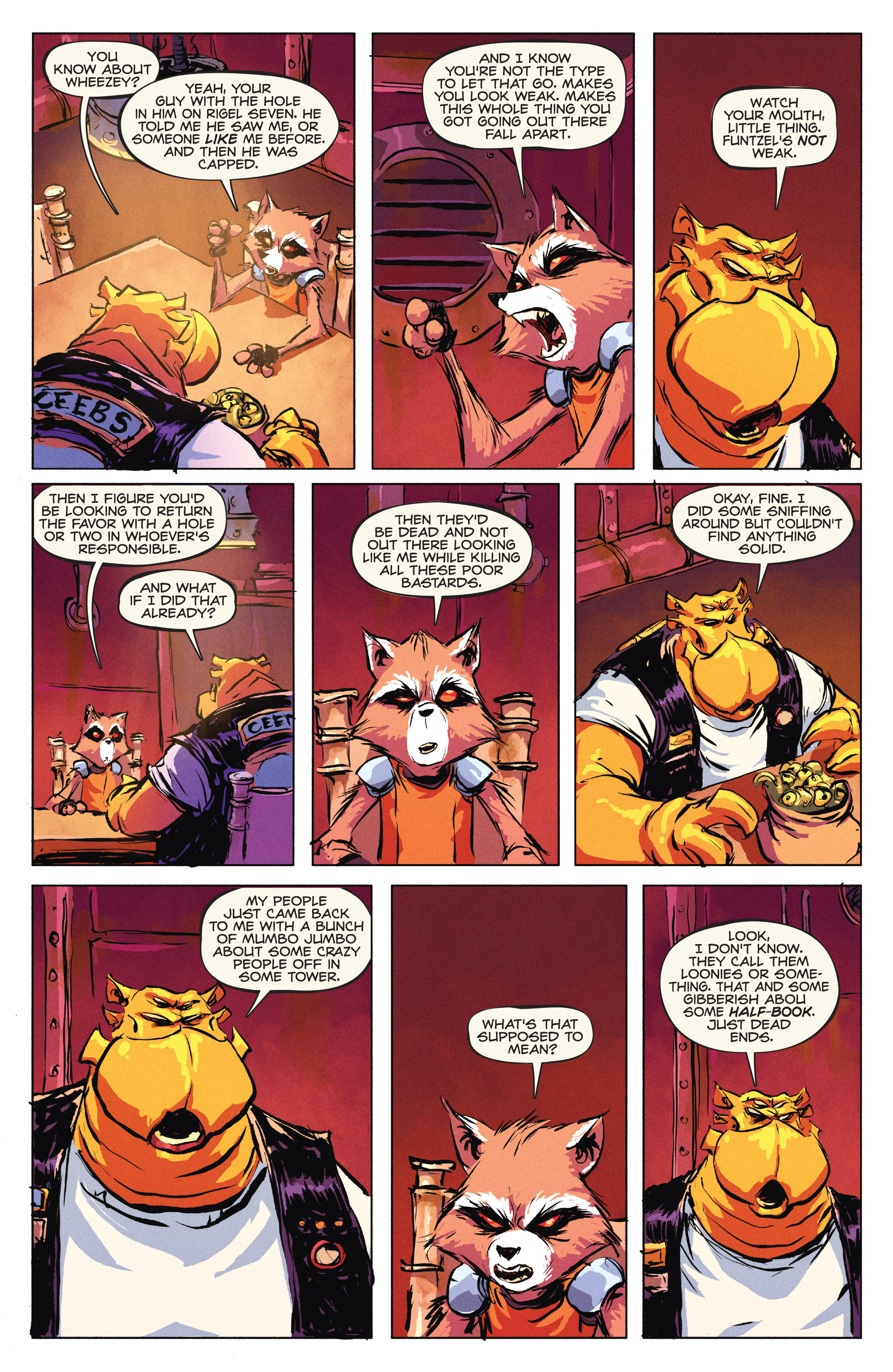 Read online Rocket Raccoon (2014) comic -  Issue #3 - 16