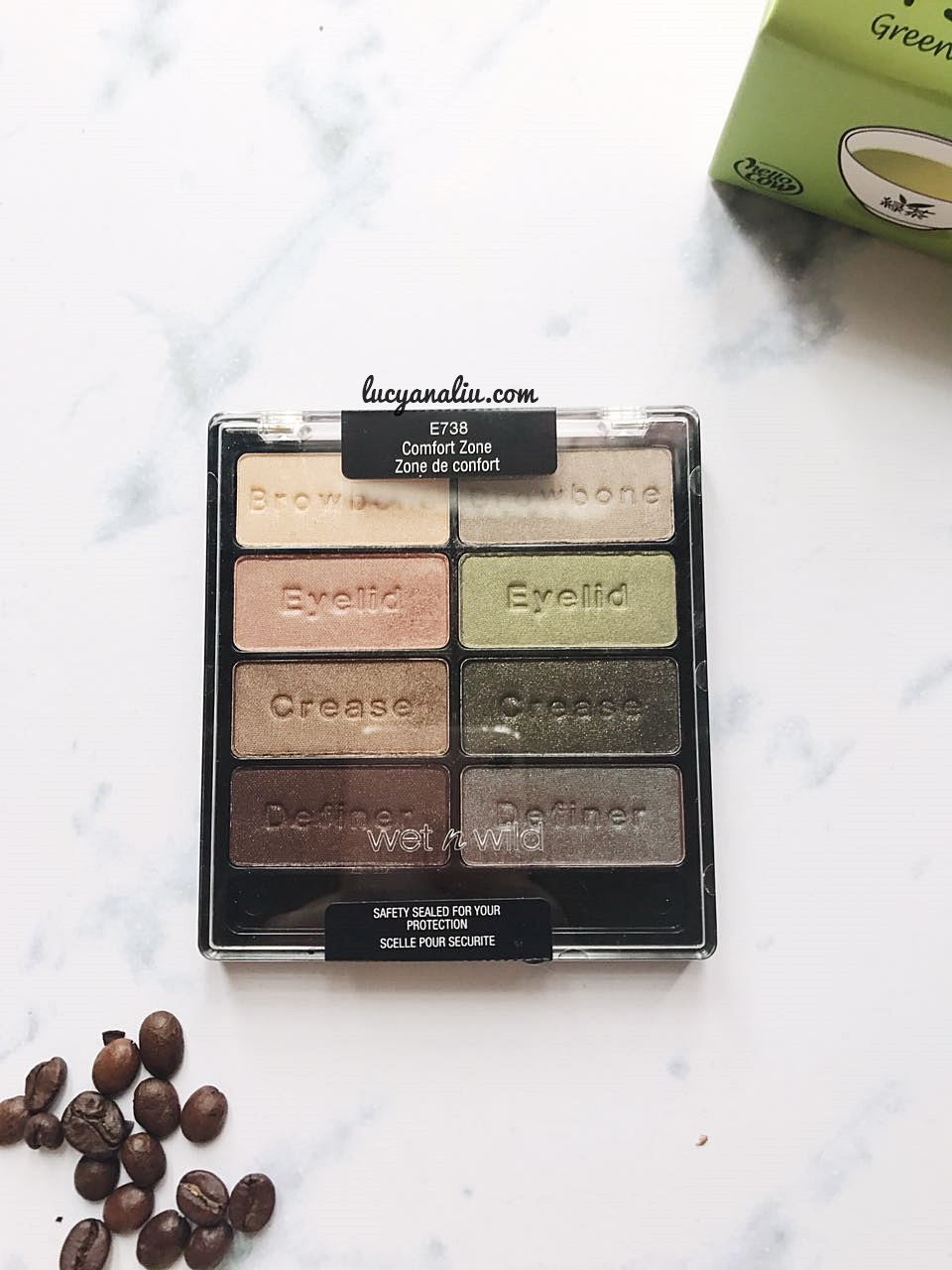 Review Wet N Wild Color Icon 8 Eyeshadow Palette Comfort Zone