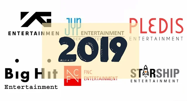 kpop 2019 agencias entretenimiento corea