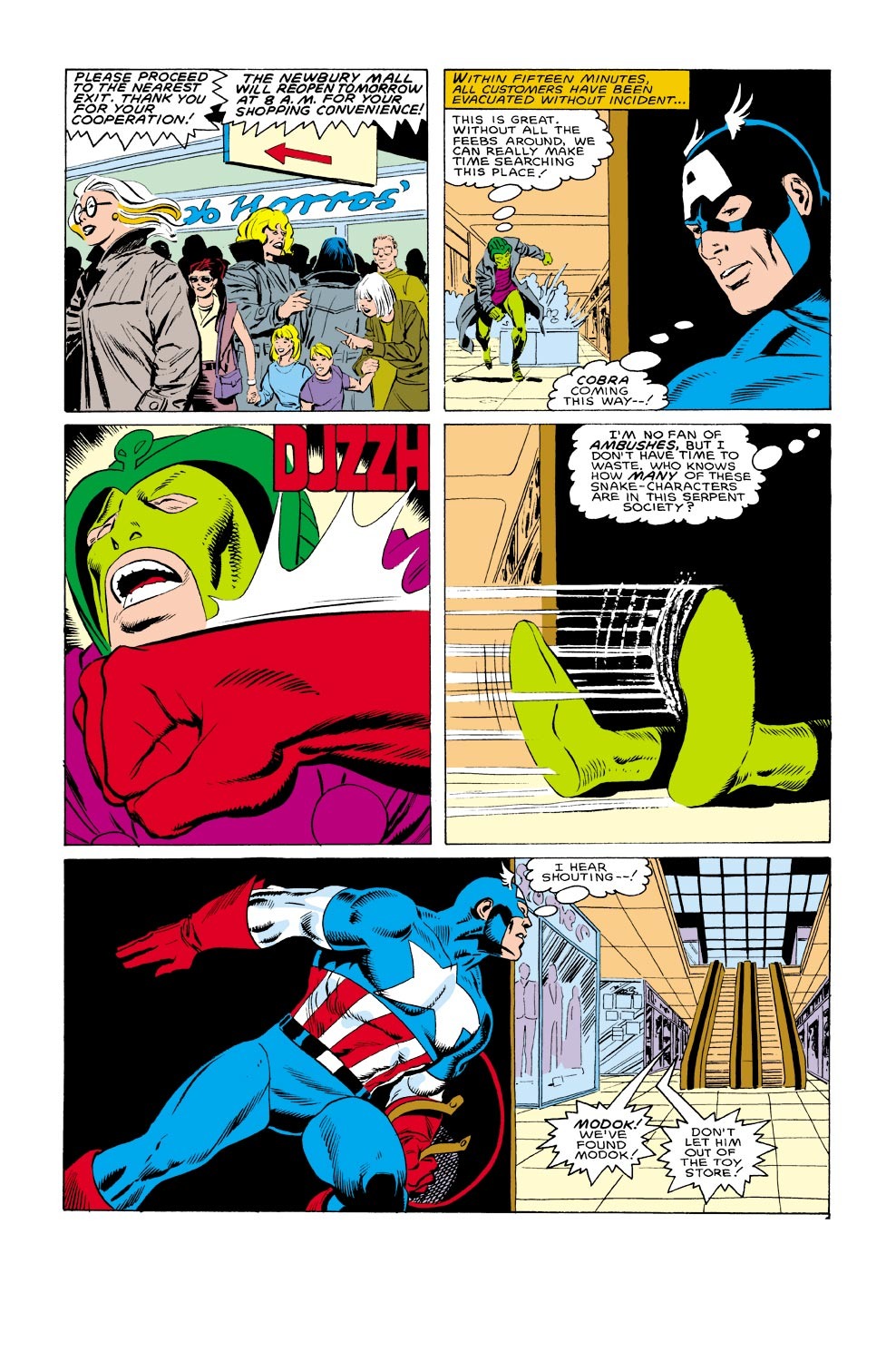 Read online Captain America (1968) comic -  Issue #313 - 19