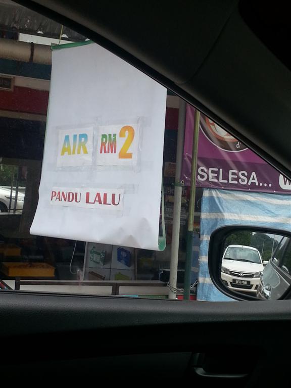 Miles of smiles Drive thru....apa saja