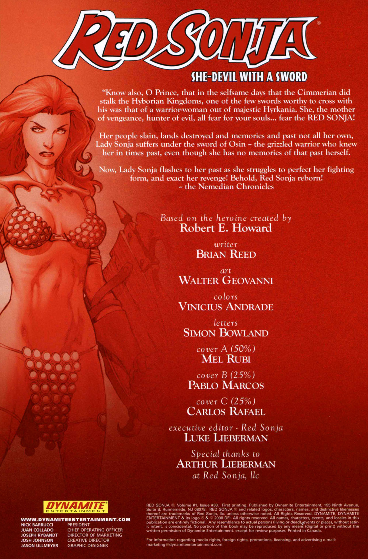 Red Sonja (2005) Issue #38 #43 - English 2