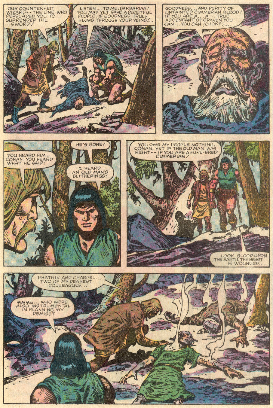 Read online Conan the Barbarian (1970) comic -  Issue #144 - 18