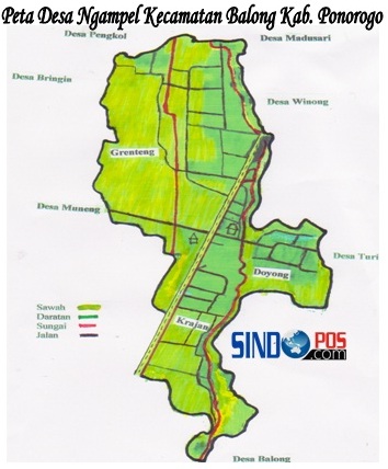 Profil Desa & Kelurahan, Desa Ngampel Kecamatan Balong Kabupaten Ponorogo