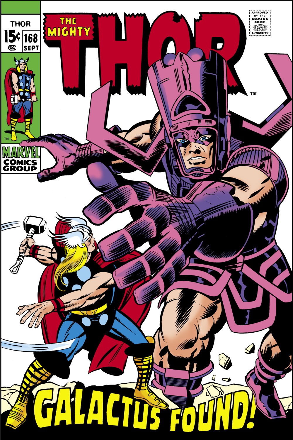Read online Thor (1966) comic -  Issue #168 - 1