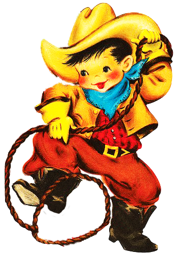 roping+cowboy.png (345×500) | Clip art vintage, Cowboy images, Cowboy ...