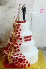 My first wedding cake :)