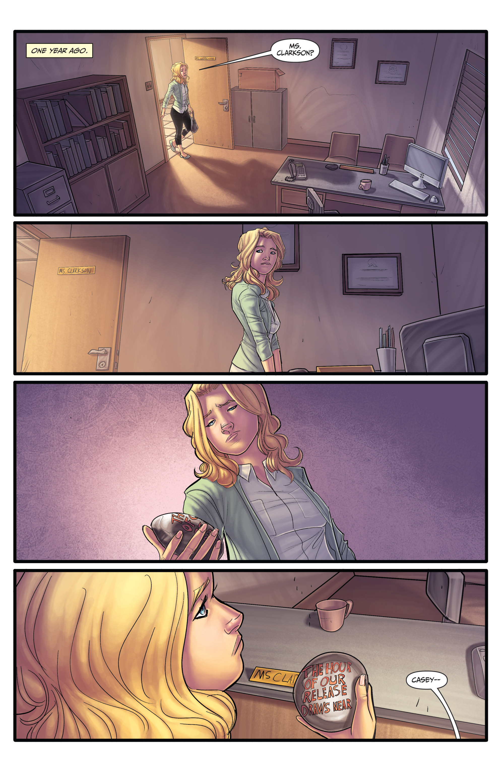 Read online Morning Glories comic -  Issue # _TPB 5 - 37