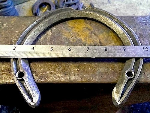 Mulrys Error horseshoe made by Paul Conway