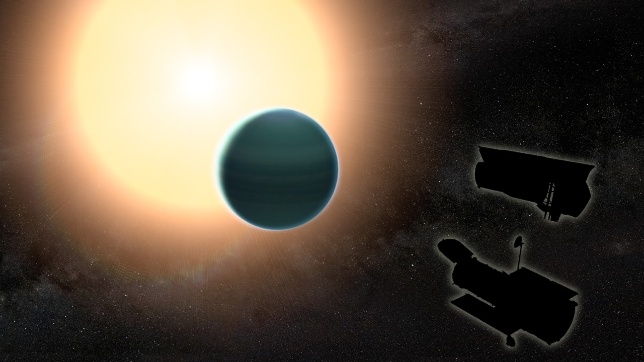 Una extraña y primitiva atmósfera ha sido descubierta en un exoplaneta rico en agua Una extraña y primitiva atmósfera ha sido descubierta en un exoplaneta rico en agua
