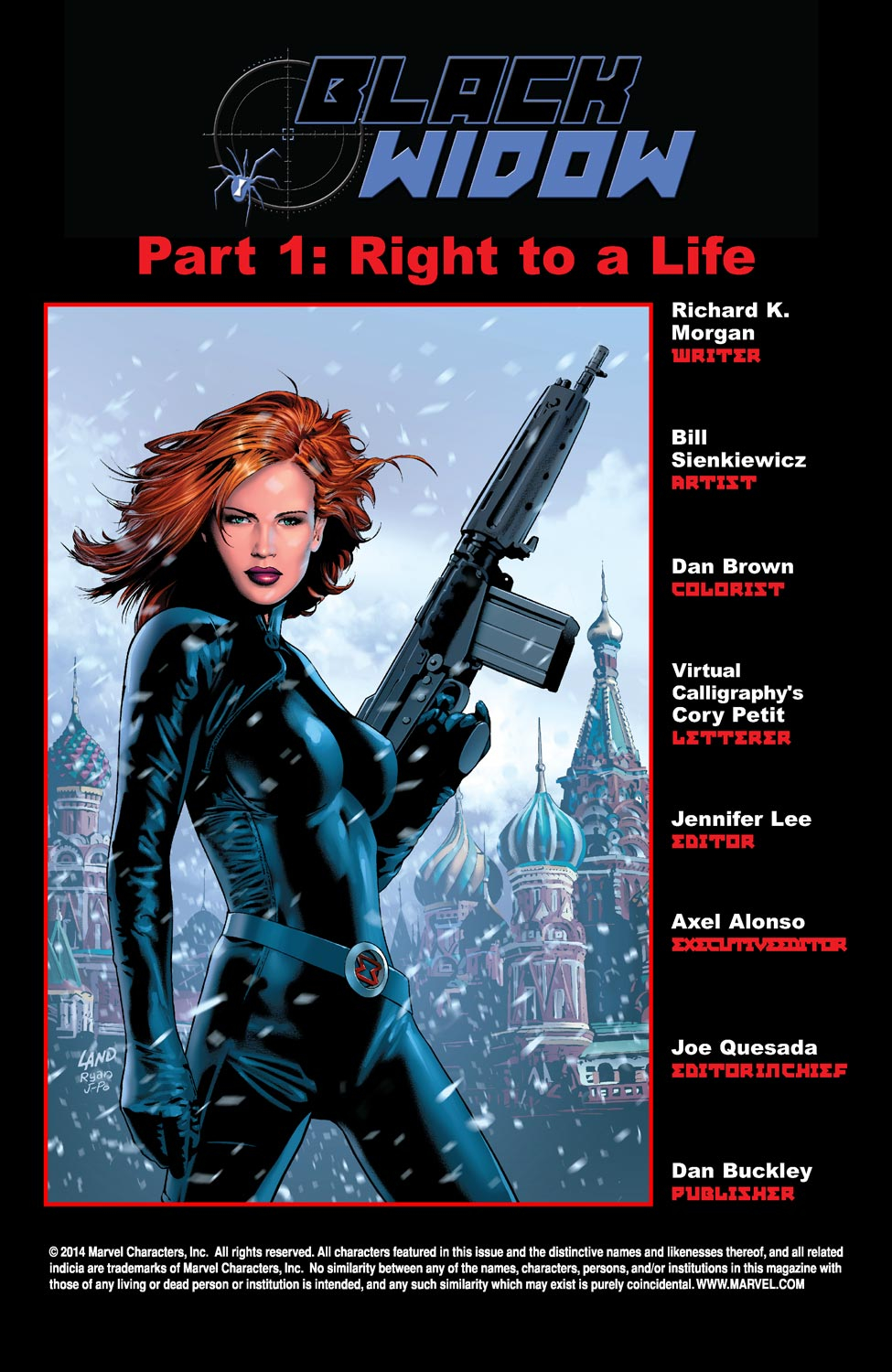 Read online Black Widow (2004) comic -  Issue #1 - 2