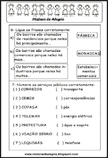 Avaliacao de geografia 3º ano Avaliacao de geografia 3º ano
