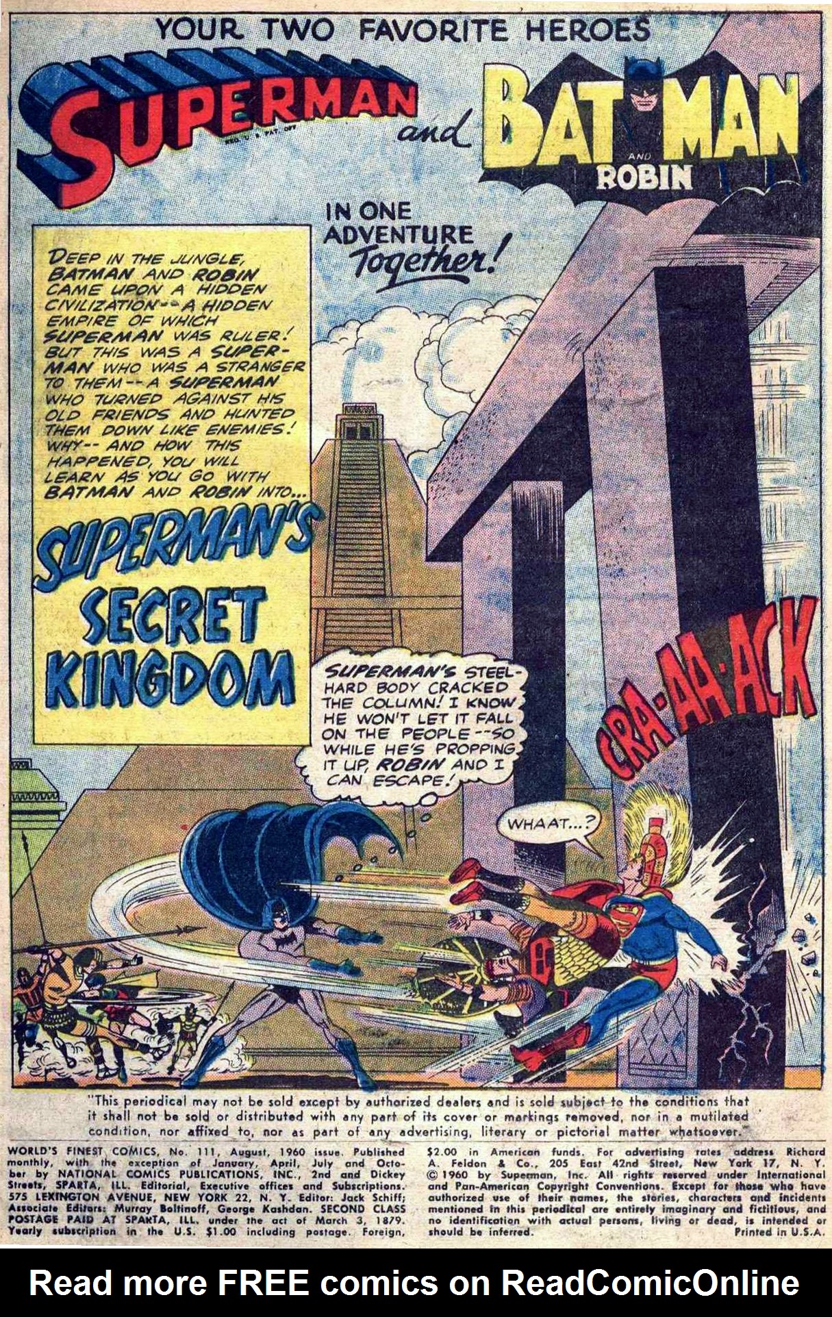 Read online World's Finest Comics comic -  Issue #111 - 3