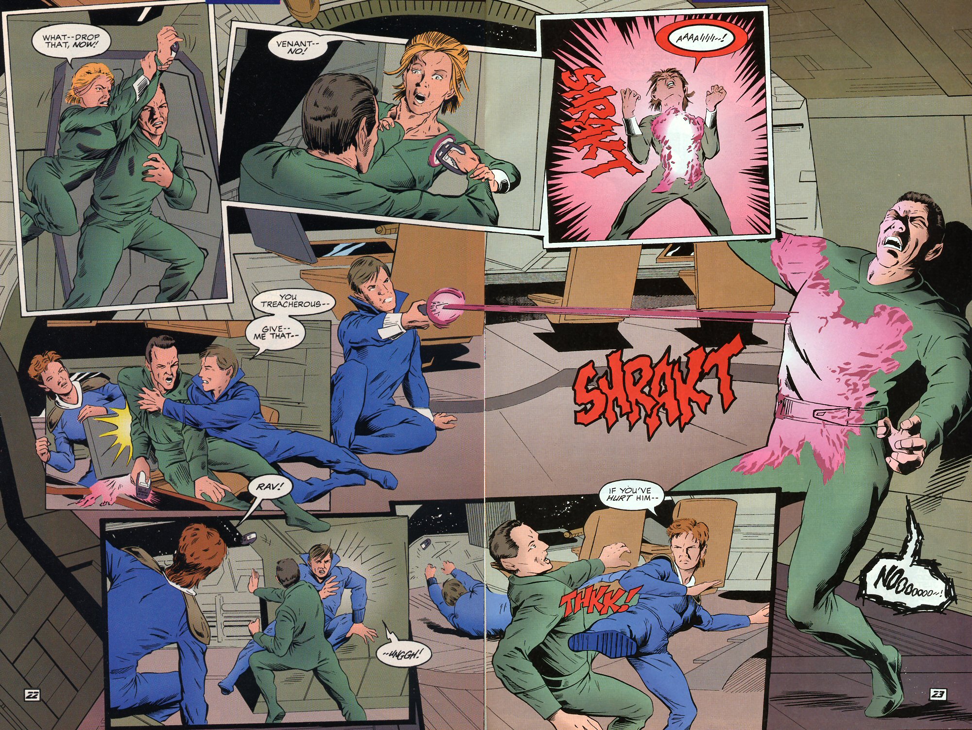 Read online Star Trek: The Next Generation - Ill Wind comic -  Issue #3 - 23