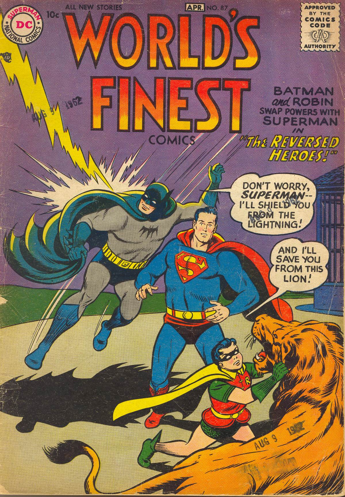 Read online World's Finest Comics comic -  Issue #87 - 1