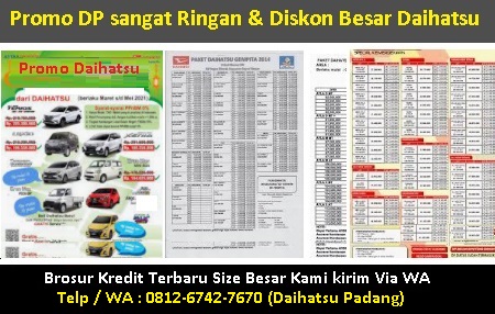 harga kredit mobil daihatsu rocky padang brosur