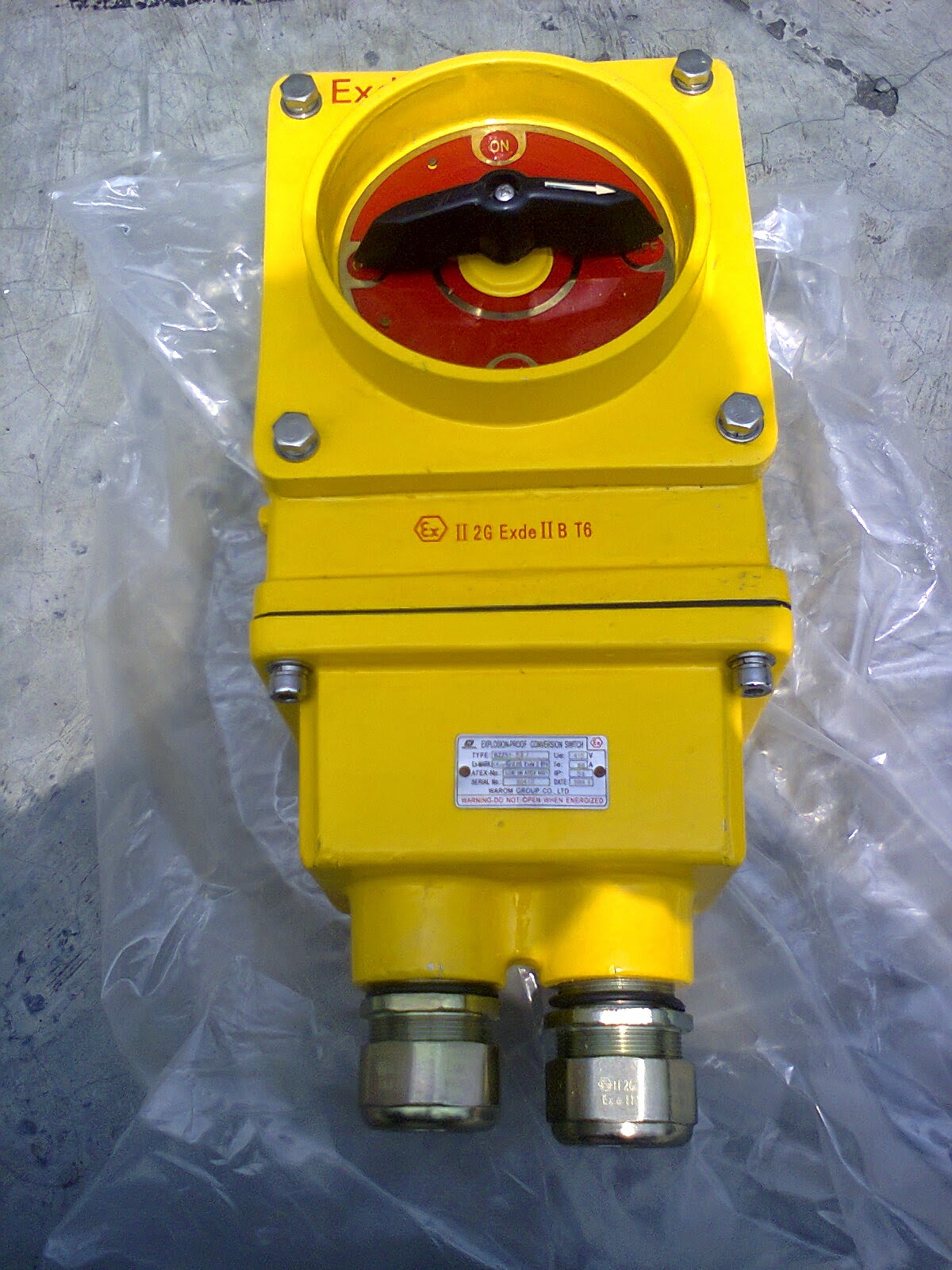 Supplier Electrical Explosion Proof Indonesia Switch Explosion Proof