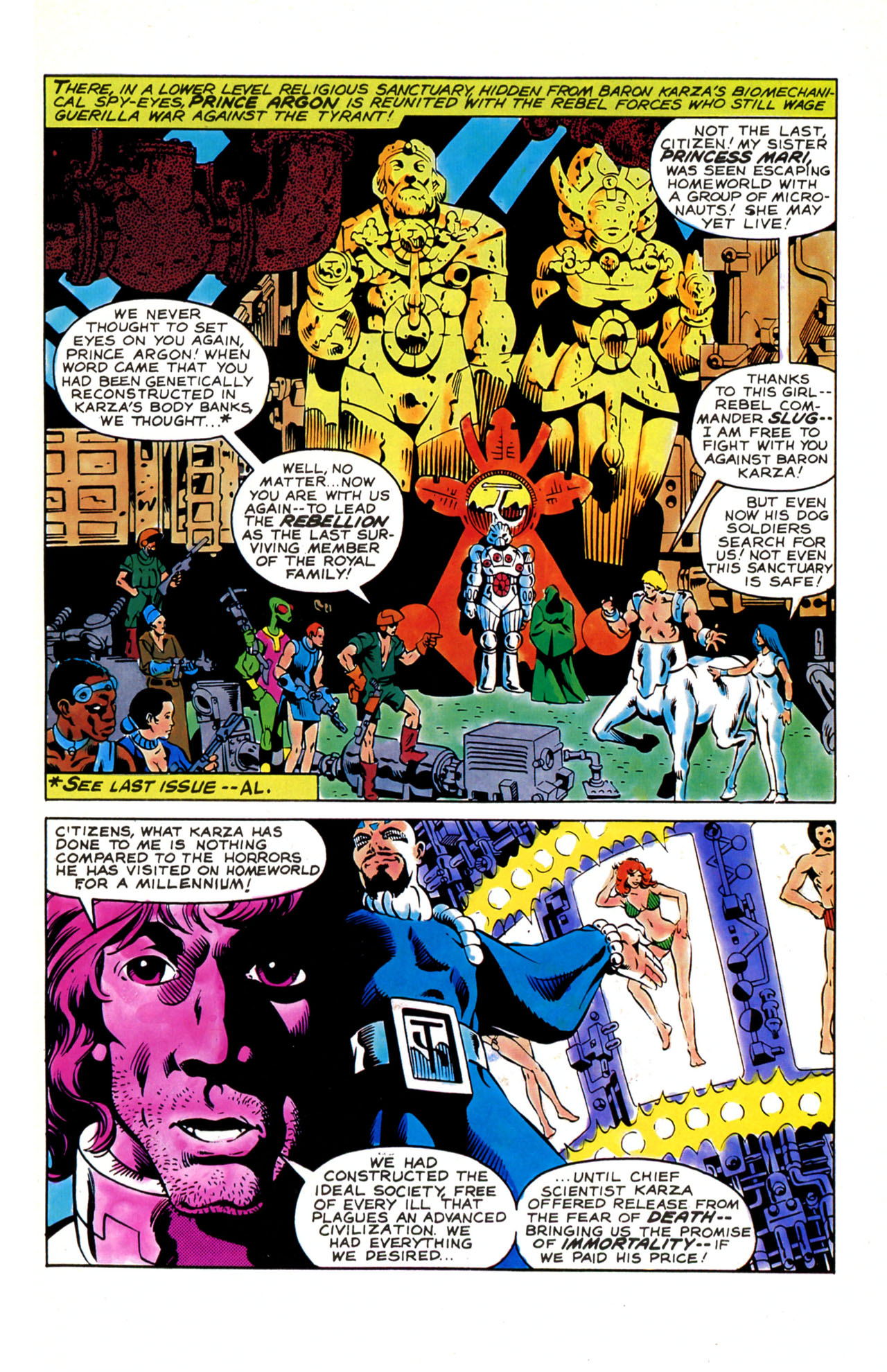 Read online The Micronauts: Special Edition comic -  Issue #3 - 42