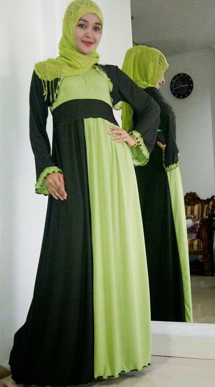 Baju Gamis Bahan Kaos | Info Model Baju Gamis Terbaru, Murah, Modern