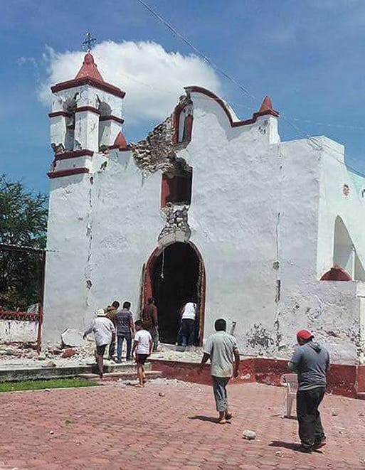 colonialmexico Mexico earthquake damage in Morelos — update